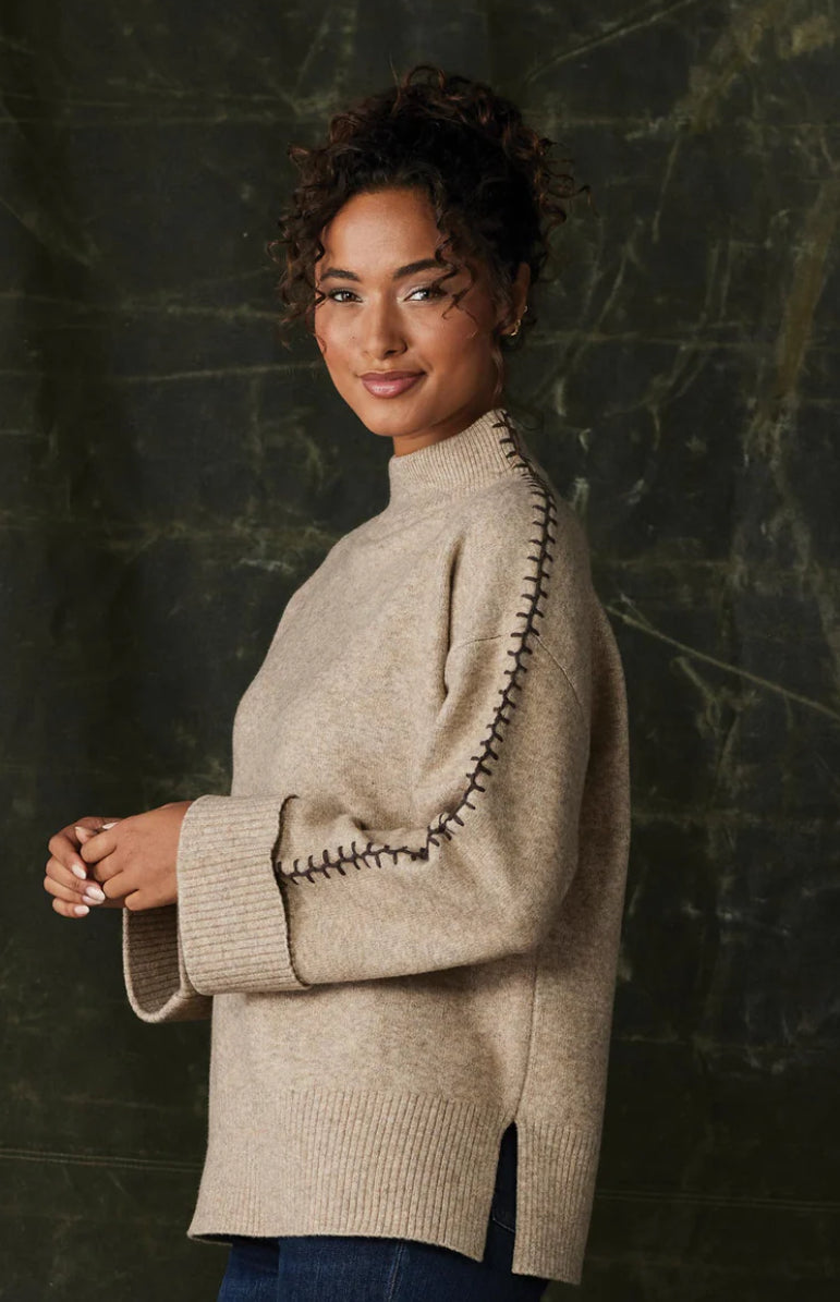 The Normal Brand Craft Stitch Sweater