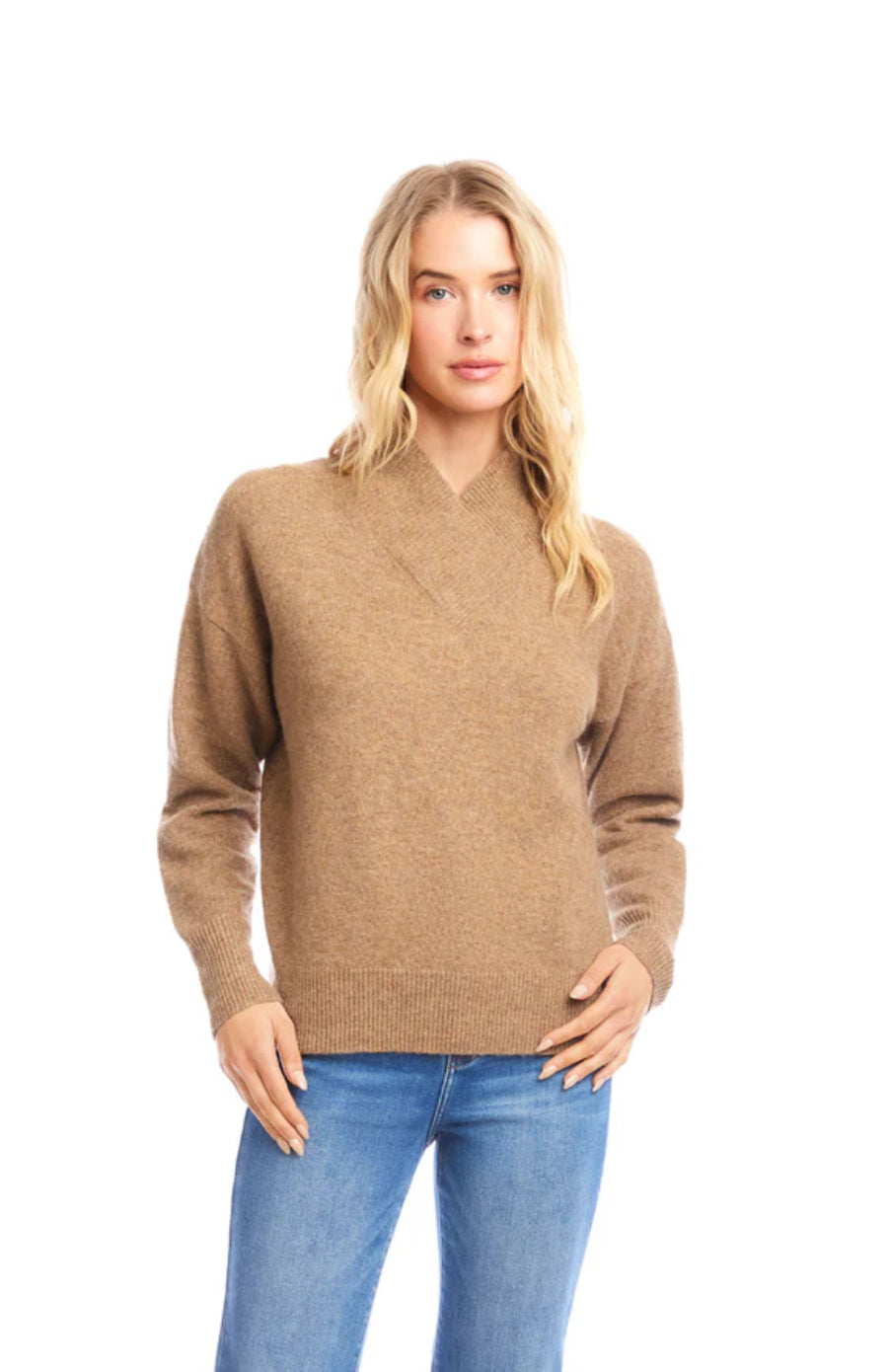Karen Kane Shawl Collar Sweater