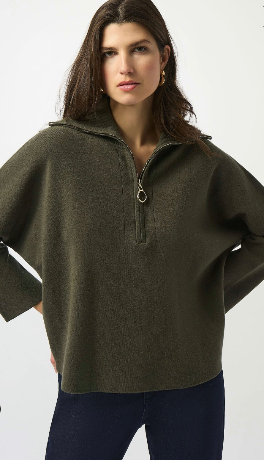 Joseph Ribkoff Sweater Knit Boxy Pullover