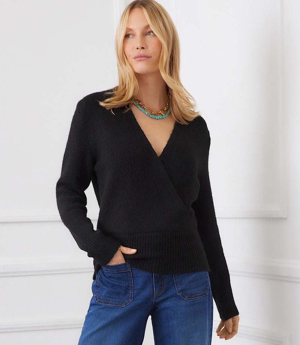 Karen Kane Wrap Sweater