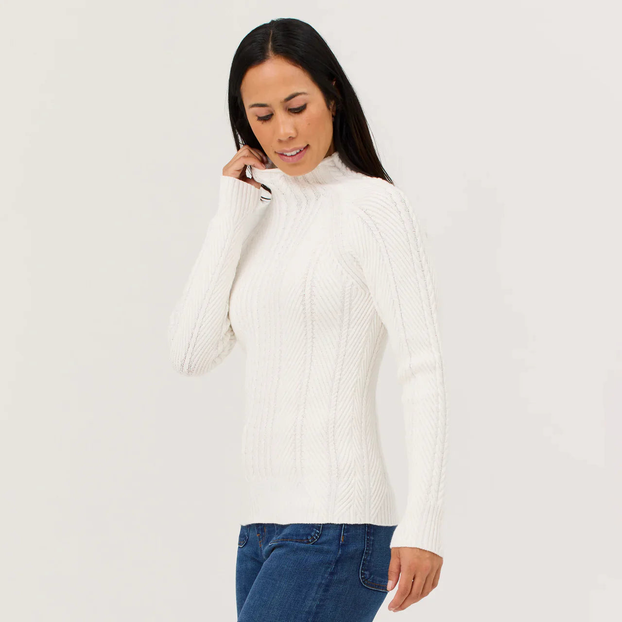 Krimson & Klover Lydia Mockneck Sweater
