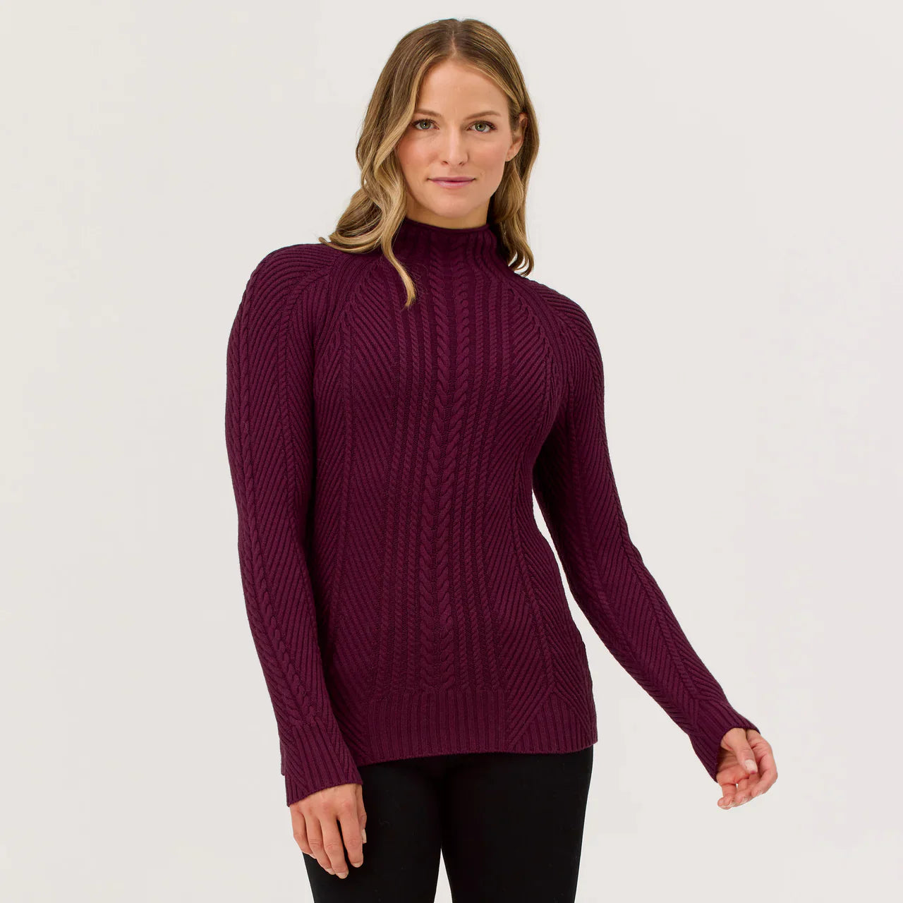 Krimson & Klover Lydia Mockneck Sweater